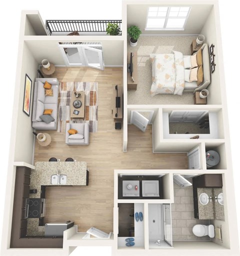 A series of images showing different rooms of a house.